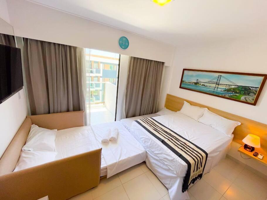 Apartamento Flat Luxo Na De Muro Alto - Makia Experience