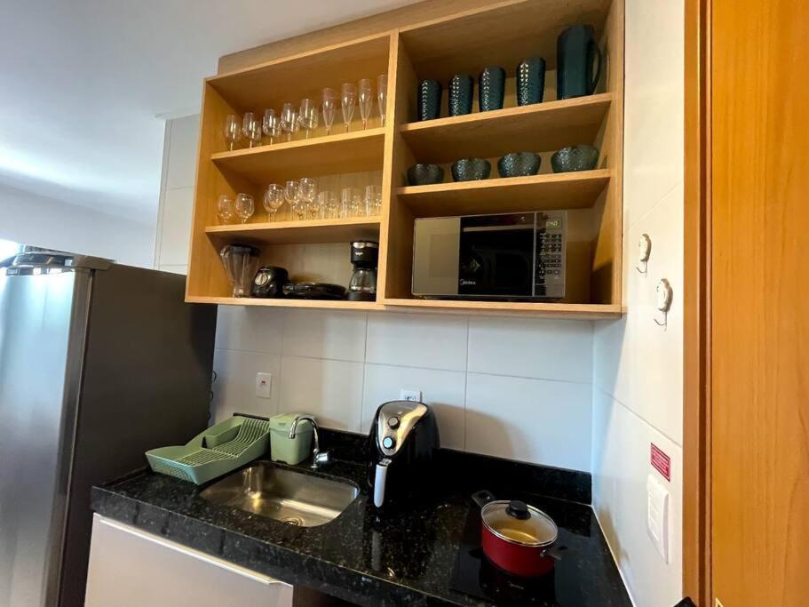 Flat Luxo Na De Muro Alto - Makia Experience